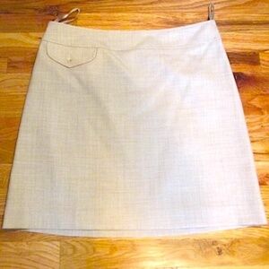 Banana Republic Wool/Silk Blend Mini Skirt, Size 6